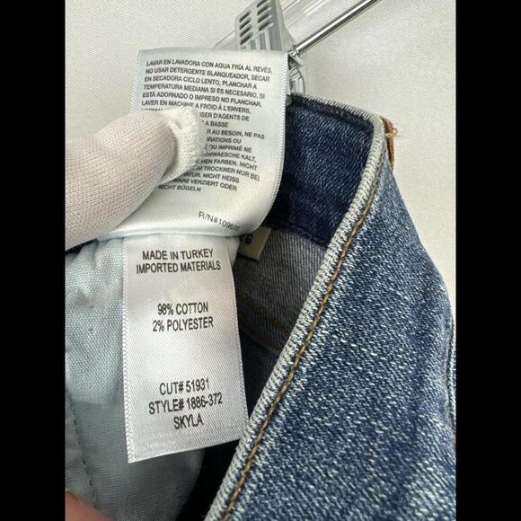 Citizens of Humanity Skyla Mid Rise Cigarette Jeans Blue Size 26 W, 29 L - Picture 8 of 8